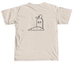 The Tank Is Purged, a Ivory Comfort Colors Unisex Tee (back-view)