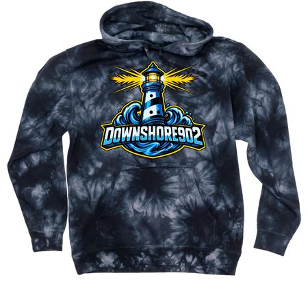 Shoresy shirts and hoodies!&nbsp;, a Black Tie Dyed Pullover Hoodie