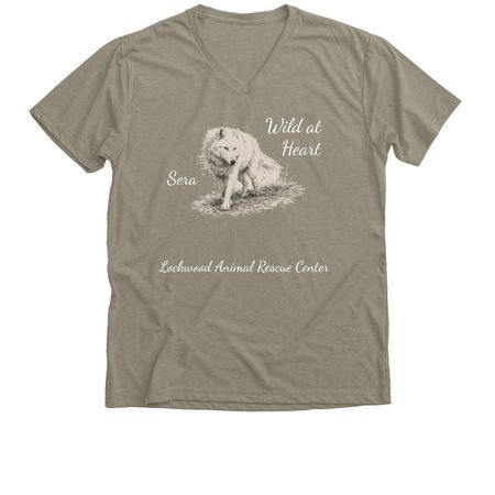 Sera shirts, a Heather Stone Premium V-Neck Tee