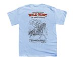 Wild West of Rare Disease, Hayden Turn's 2 T, a Light Blue Youth Unisex Tee (back-view)