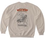 Wild West of Rare Disease, Hayden Turn's 2 T, a Sand Softstyle Crewneck Sweatshirt (back-view)