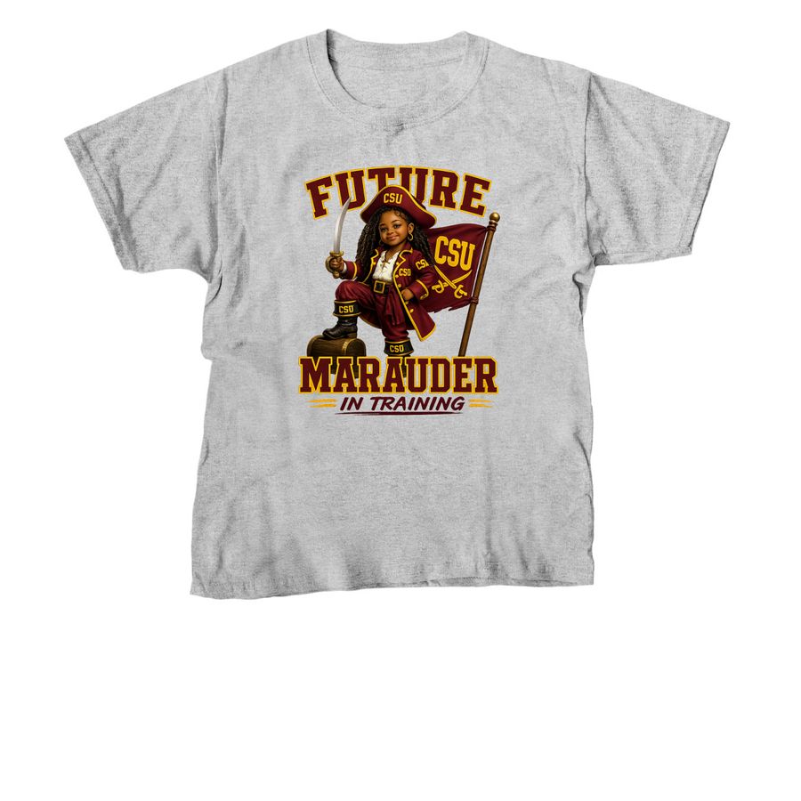 Youth Scholar Girl, a Sport Grey Youth Unisex Tee