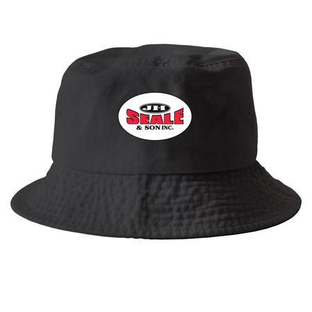 Hats&nbsp;&nbsp;, a Black Printed Bucket Hat