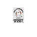 Relationships Shouldn't Be Scary - Yard Flag, a White 12" x 18" Yard Flag