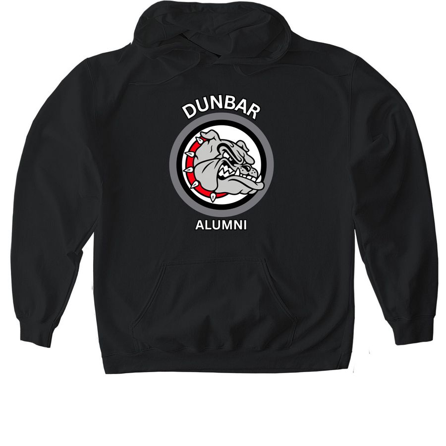 PLD Alumni Shirts, a Black Gildan Softstyle Pullover Hoodie