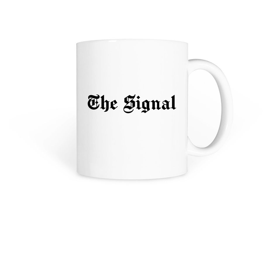 The Signal, a White Coffee Mug