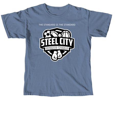 SAVING LIVES, a Blue Jean Comfort Colors Unisex Tee