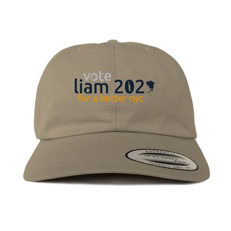 Liam 2029 Hats, a Khaki Printed Classic Baseball Cap