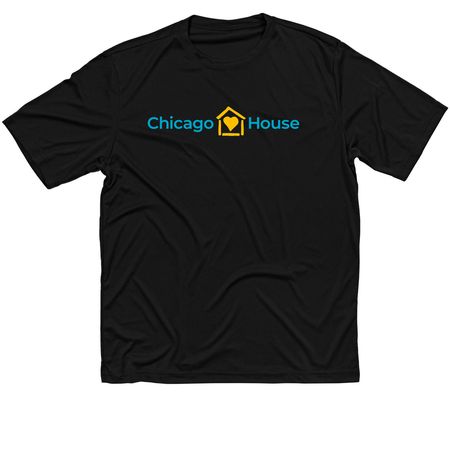 Chicago House and Social Service Agency, a Black Classic Performance Tee