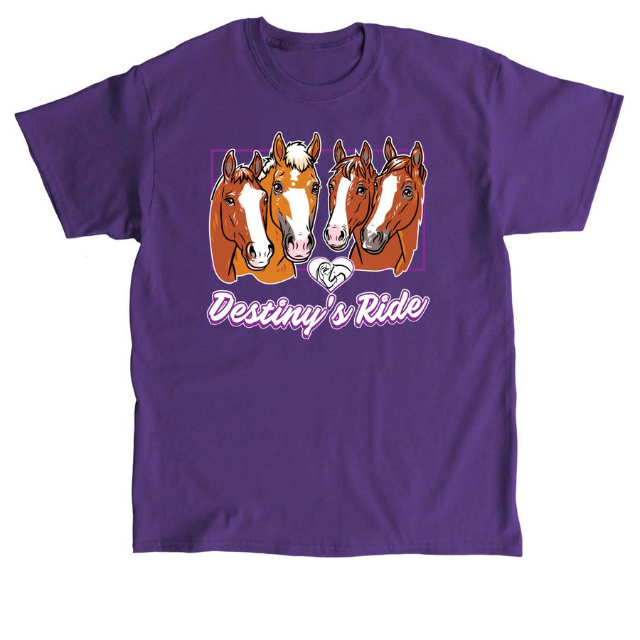 Destiny's Ride Therapeutic Program&nbsp;, a Purple Classic Unisex Tee