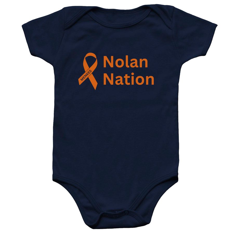 Nolan Nation, a Navy Infant Onesie