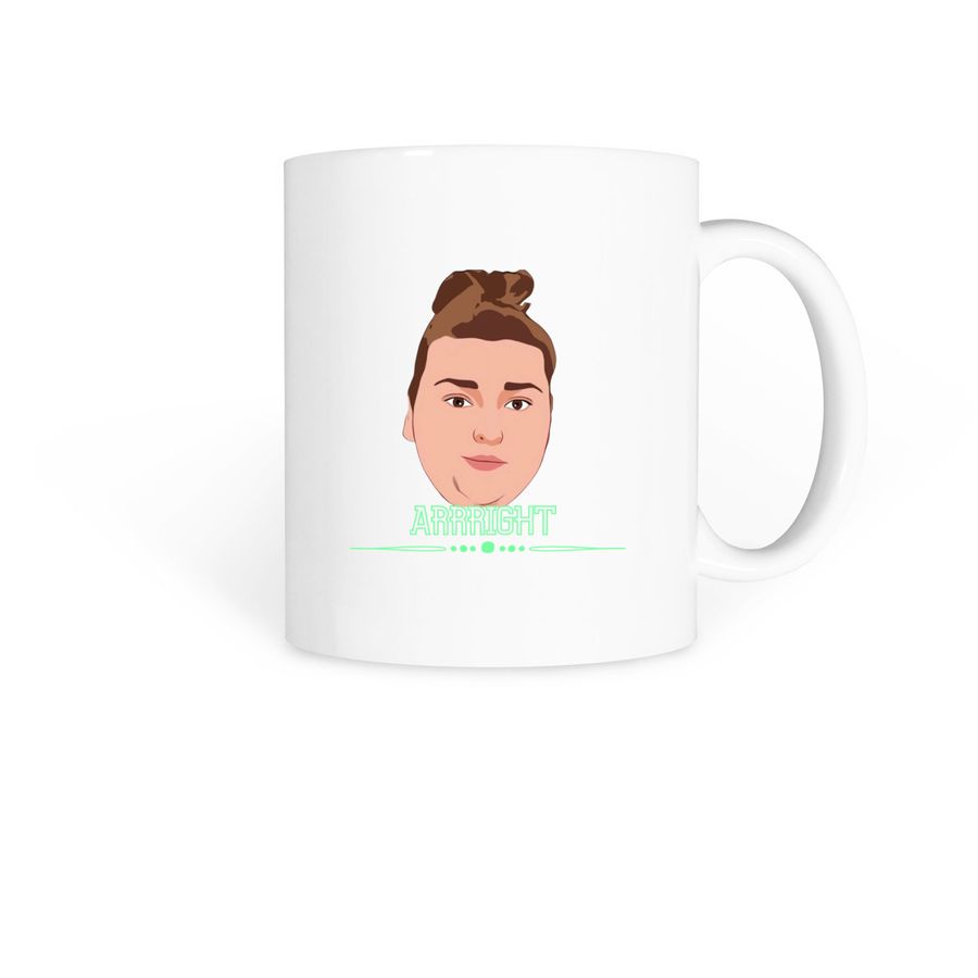 2fiddy mug, a White Coffee Mug