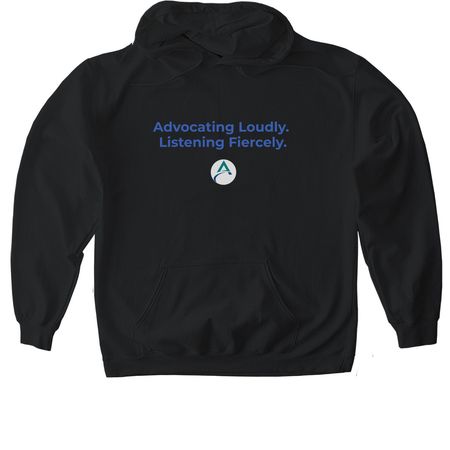 Official ACE Shirts! Version 1.0, a Black Gildan Softstyle Pullover Hoodie