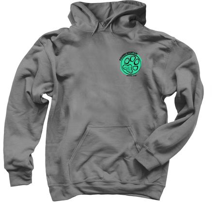 OMKC Small logo Sweatshirt, a Charcoal Pullover Hoodie