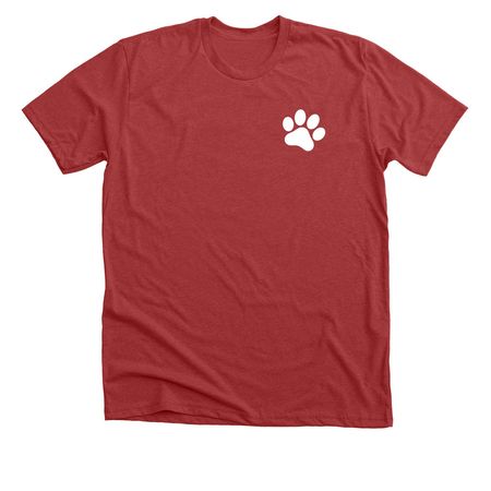 Fam Fit Check: Rescue Squad, a Heather Canvas Red Premium Unisex Tee
