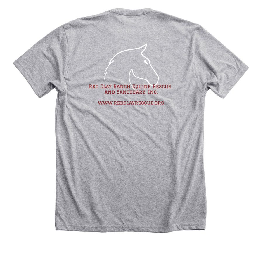 RCR&nbsp;, a Athletic Heather Premium Unisex Tee (back-view)