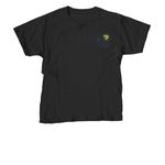 Mulherin Home - Bruce by the Bay, a Black Youth Unisex Tee (back-view)