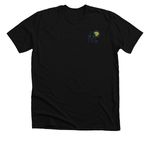 Mulherin Home - Bruce by the Bay, a Solid Black Blend Premium Unisex Tee (back-view)