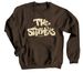 The Stairwells Sweatshirt (Cream), a Dark Chocolate Crewneck Sweatshirt