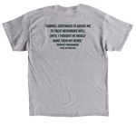 Dream of Detroit Classic Tee, a Sport Grey Classic Unisex Tee (back-view)