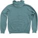 Ruff Patch Rescue, a Heather Deep Teal Zip Up Hoodie (back-view)