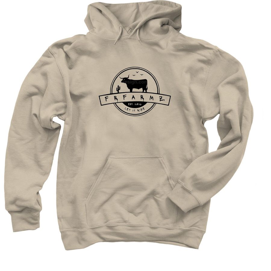 FRfarmz merch, a Sand Pullover Hoodie