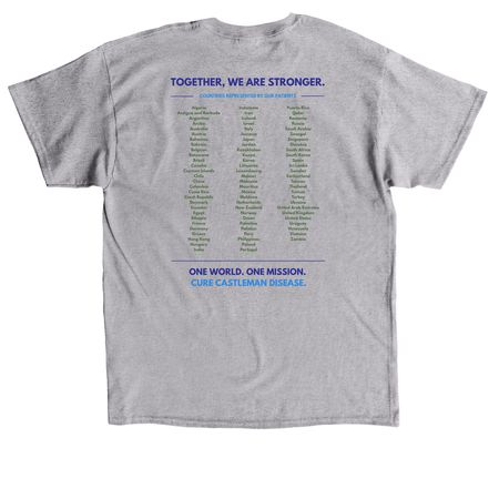 CDCN Warrior, a Sport Grey Classic Unisex Tee (back-view)