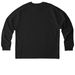 Whole Body Pocket Logo Tee, a Black Stanley/Stella Unisex Freestyler Heavyweight Long Sleeve Tee (back-view)