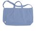 Iowa Indie Bookshop Tour Large Tote, a Elemental Blue Reclaimist G2G Tote Bag (back-view)