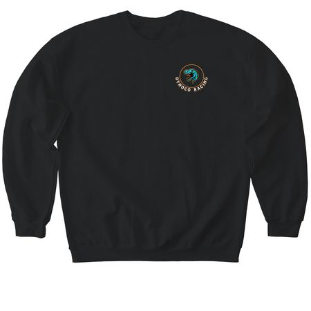 Grand Prix Design 2, a Black Softstyle Crewneck Sweatshirt