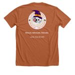 Fig & Chloe - Fall Colors, a Heather Autumn Premium Unisex Tee (back-view)