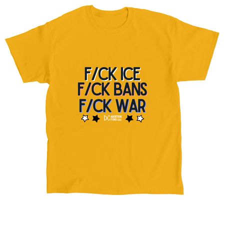 F/ck&nbsp;?&nbsp;, Bans, Wars Tee, a Gold Classic Unisex Tee
