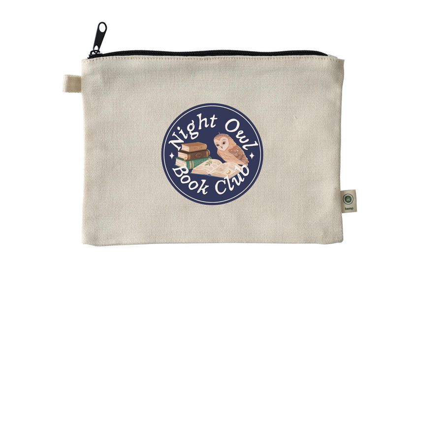 Annotation Supply Pouch, a Natural 9"x7" Hemp Blend Pouch