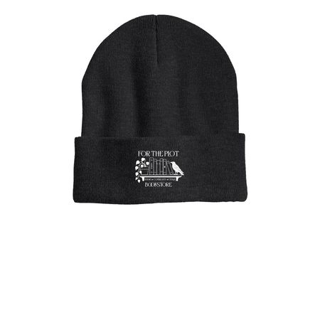 FTP Beanies, a Heather Charcoal Printed Cuffed Beanie