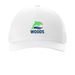 Trucker hat with logo, a White