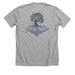 ISD 2026 (original logo), a Athletic Heather Premium Unisex Tee (back-view)