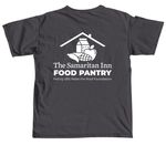 Wear Your&nbsp; Food Pantry Support&nbsp;, a Graphite Comfort Colors Unisex Tee (back-view)