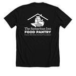 Wear Your&nbsp; Food Pantry Support&nbsp;, a Solid Black Blend Premium Unisex Tee (back-view)