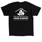 Wear Your&nbsp; Food Pantry Support&nbsp;, a Black Classic Unisex Tee (back-view)