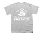 Wear Your&nbsp; Food Pantry Support&nbsp;, a Sport Grey Youth Unisex Tee (back-view)