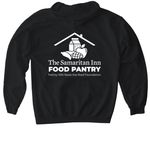 Wear Your&nbsp; Food Pantry Support&nbsp;, a Black Gildan Softstyle Pullover Hoodie (back-view)