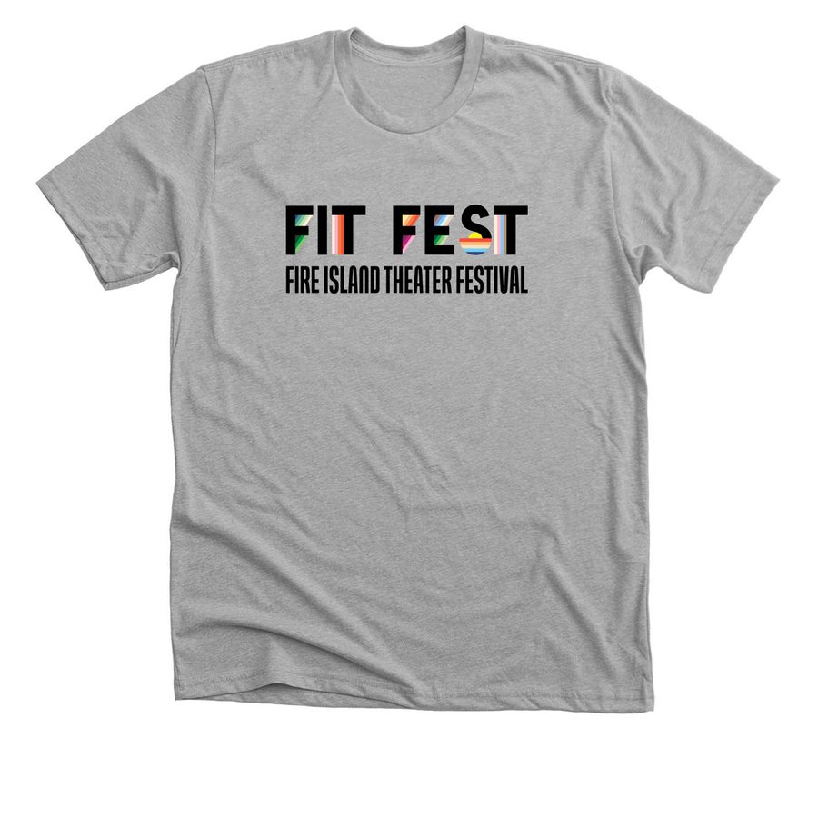 Fire Island Theater Festival, a Athletic Heather Premium Unisex Tee