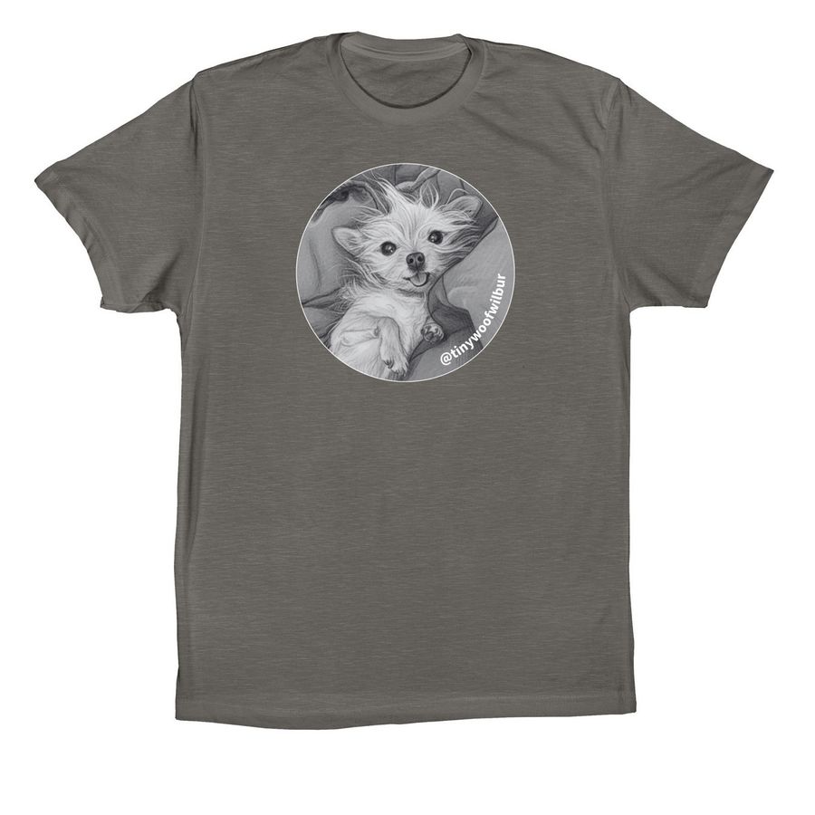 Tiny Woof Wilbur, a Storm Premium Cotton Tee