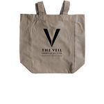Get Your Bag Baby, a Pumice Recycled Cotton Tote Bag (back-view)