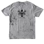 I'm Making GOOD Trouble, a Smoke Comfort Colors Colorblast Tee (back-view)