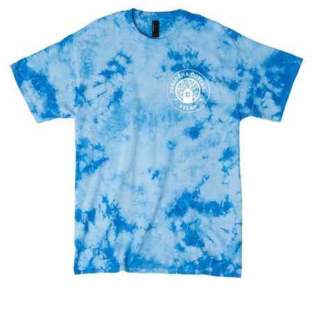 Shirts, a Sky Blue Crystal Tie Dye Tee