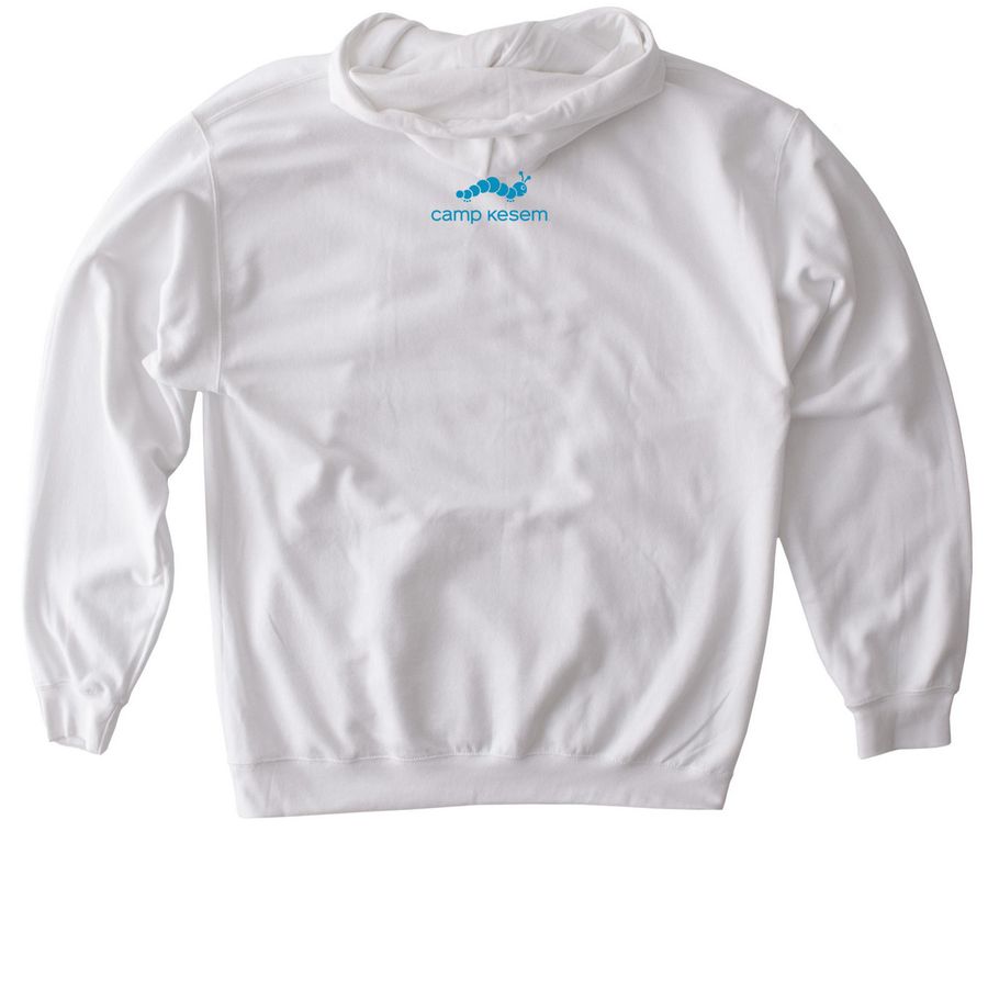 Kesem Friends Sweatshirt & Crewneck, a White Gildan Softstyle Pullover Hoodie (back-view)