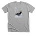 Westward Crow, a Athletic Heather Premium Unisex Tee