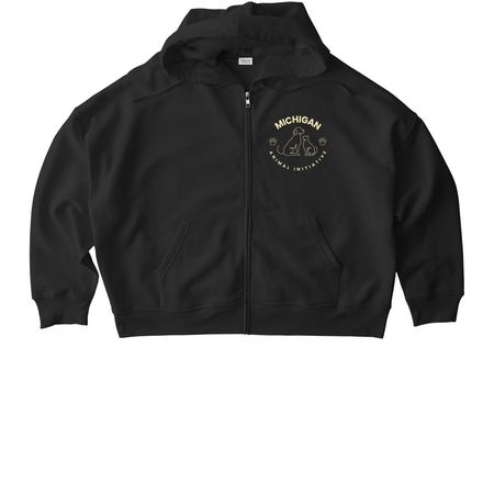 good humans rescue dogs&nbsp;, a Black Stanley/Stella Women?s Stella Ida Zip Up Pullover Hoodie