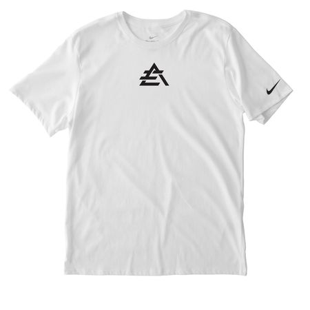Everyday Athlete Nike Performance T-Shirt, a White Nike Dri-FIT Jersey Blend Performance Tee